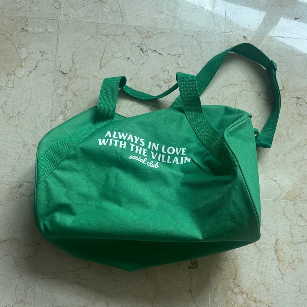Green Gym Bag